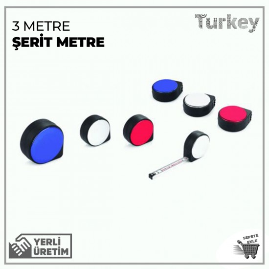 Şerit Metre (3 Metre)